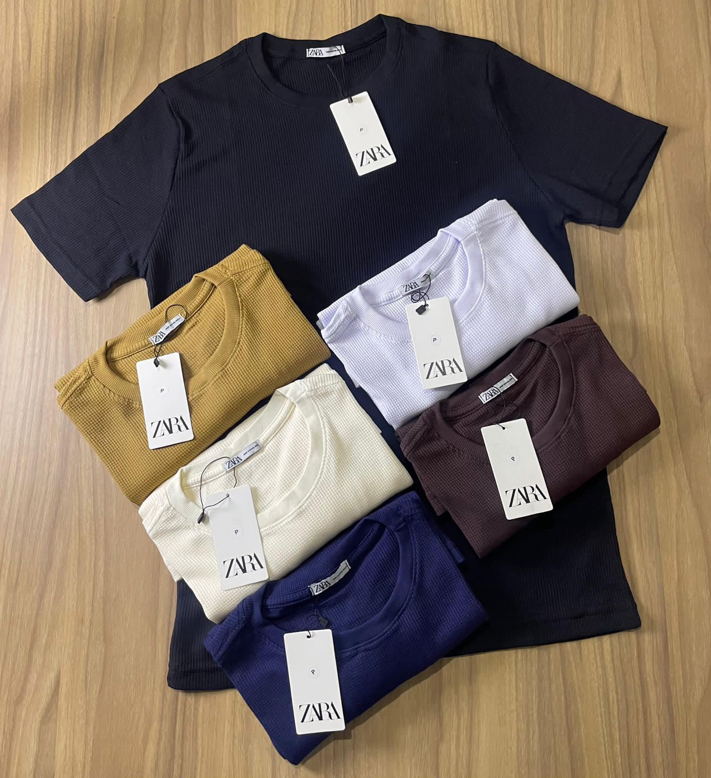 Camisa Texturizada Zara (várias cores) — Praxedes Griffes